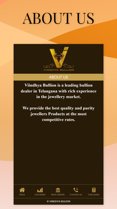 Viindhya Bullion Screenshot