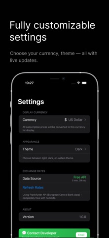 Spending Tracker – Subcoster Screenshot 3 of 3