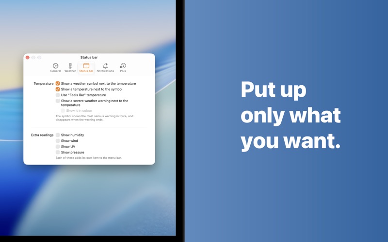 Vetero° Menu Bar Weather Screenshot 6 of 6