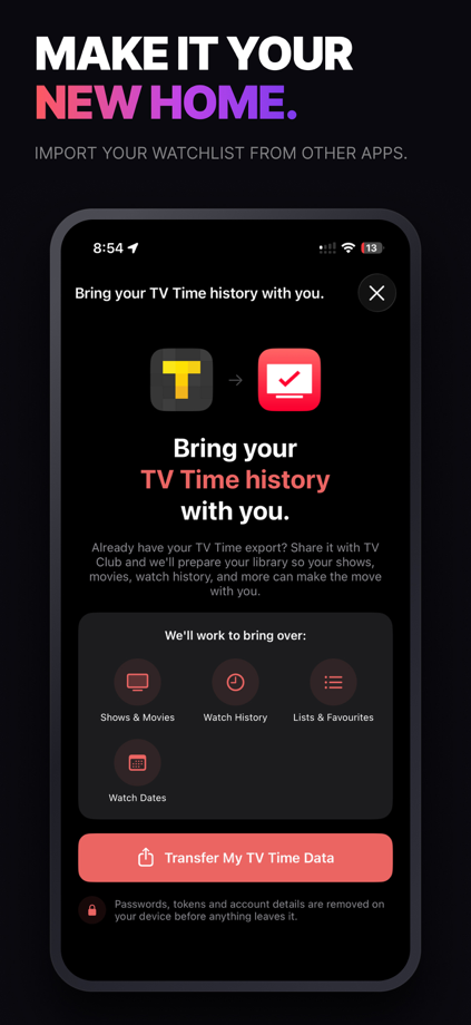 TV Club: Movies & Show Tracker 的 App Store 截图 10