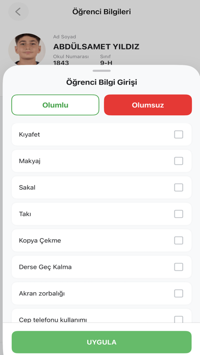 eDavranış Screenshot 1 of 8