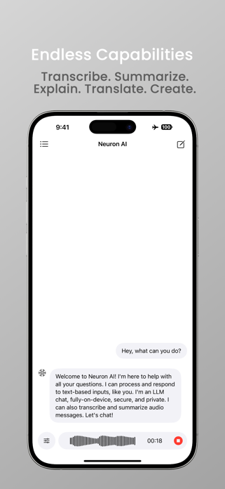 Neuron AI: Private & Secure Screenshot 3 of 6
