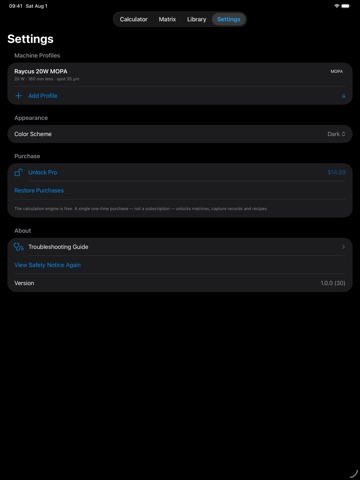 Laser Mark Simulator iPad screenshot