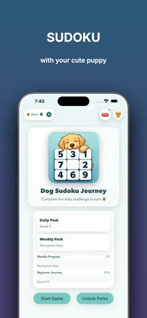 Sudoku-Notes Games Puzzle Game screenshot 1