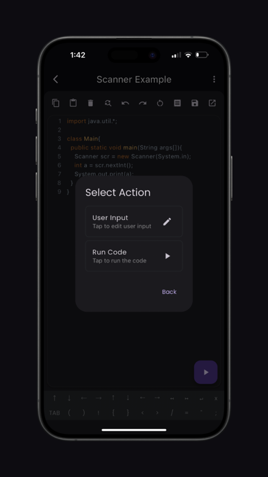 C# Compiler iPhone screenshot