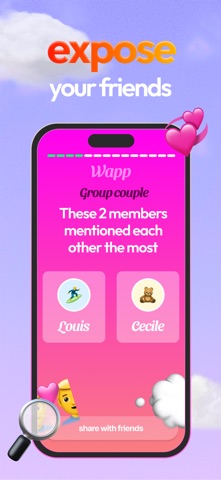 Wapp Wrapped: Expose friends Screenshot 2 of 7