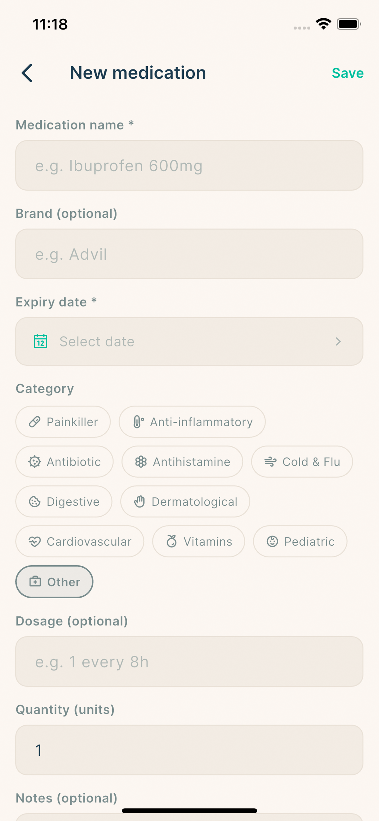ExpirAlert: Med Cabinet