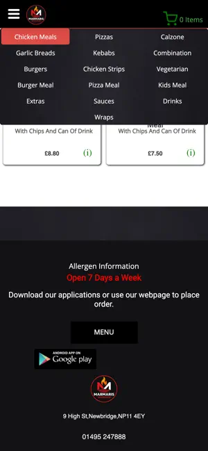 Marmaris Grill Newbridge screenshot 4