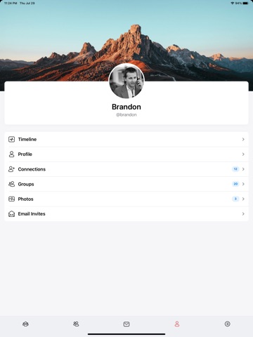 Townsquare Research & Action iPad screenshot