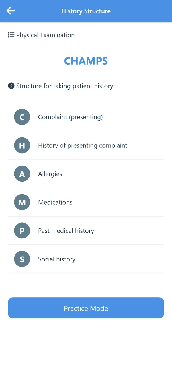 Screenshot #3 pour Medical Mnemonics App 2026