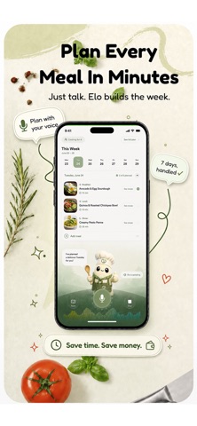 Elo: Meal Planner iPhone screenshot