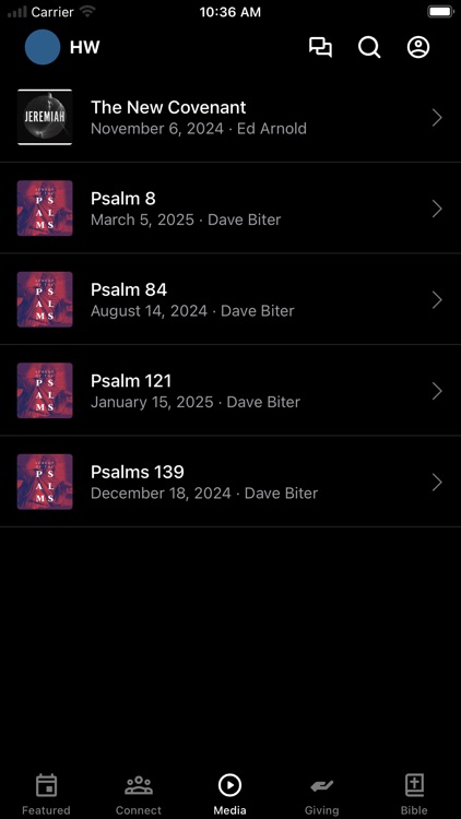 Hickory Withe – App