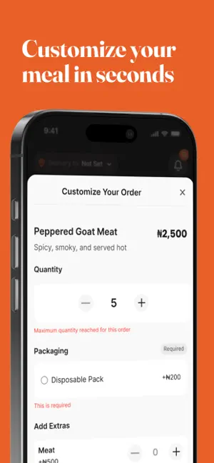 Craveit I Food Delivery screenshot 4