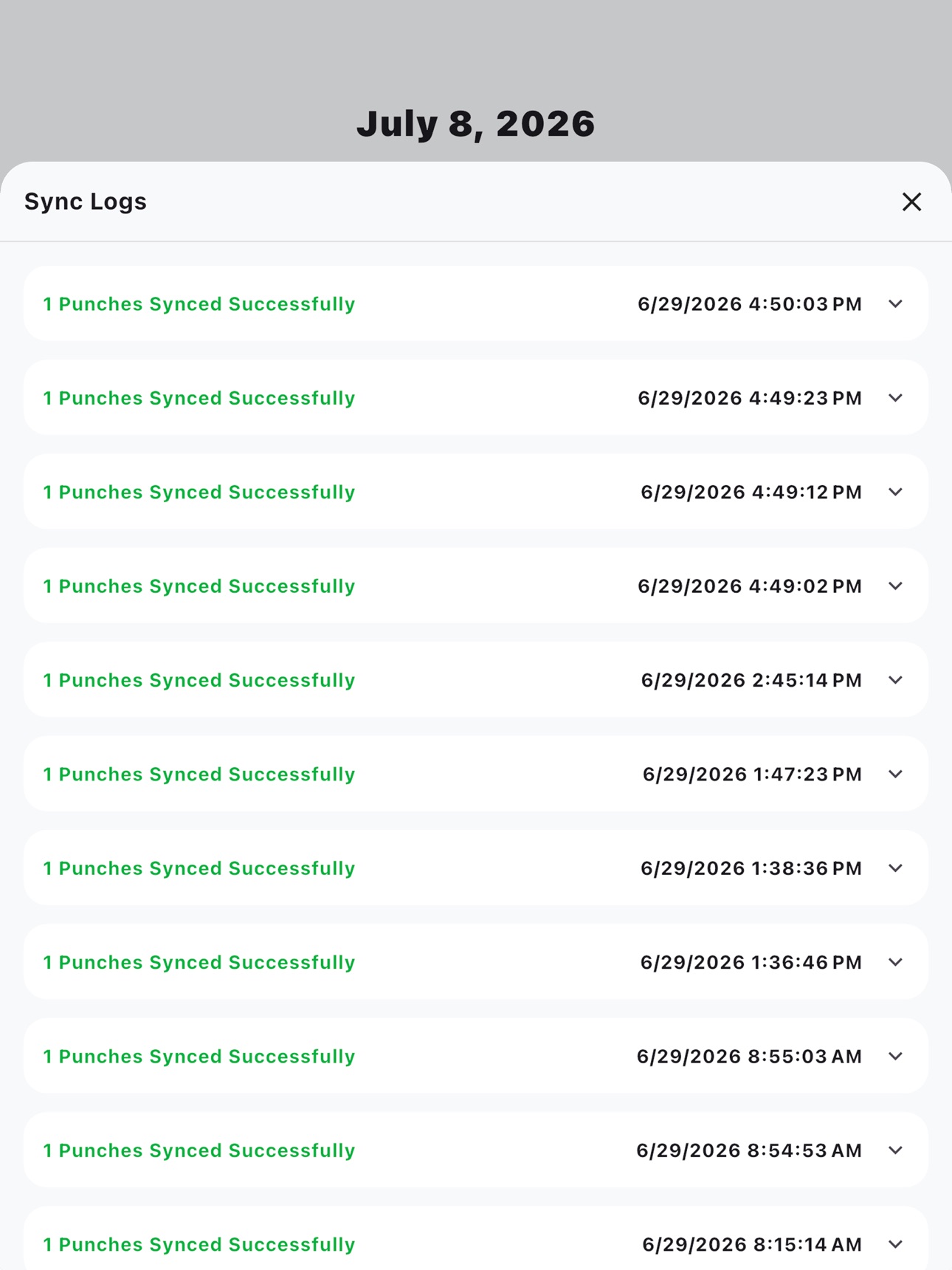 Screenshot 8 of ClockMyTeam