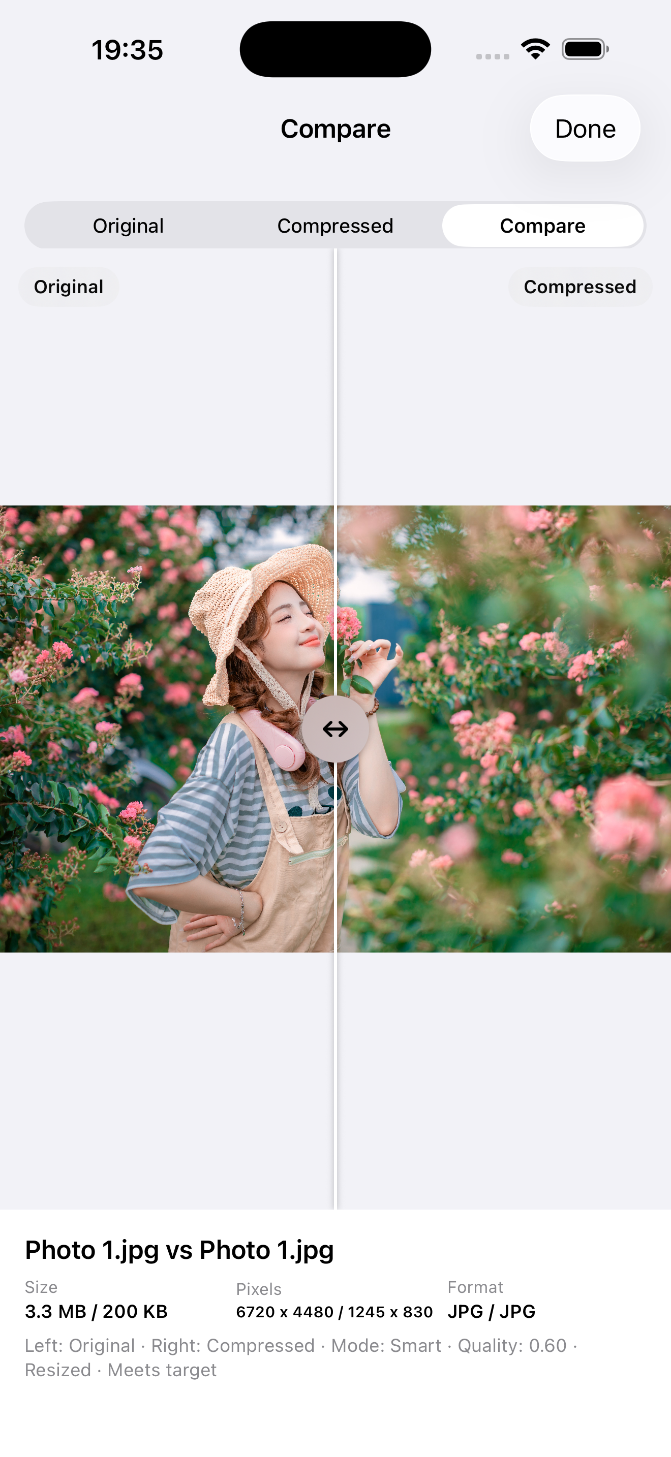 Photo Compress to KB screenshot 3