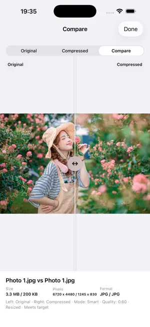 Photo Video Compressor KB screenshot 3