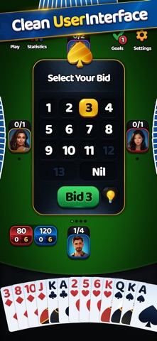 Spades Classics Card Game Screenshot 2 of 5
