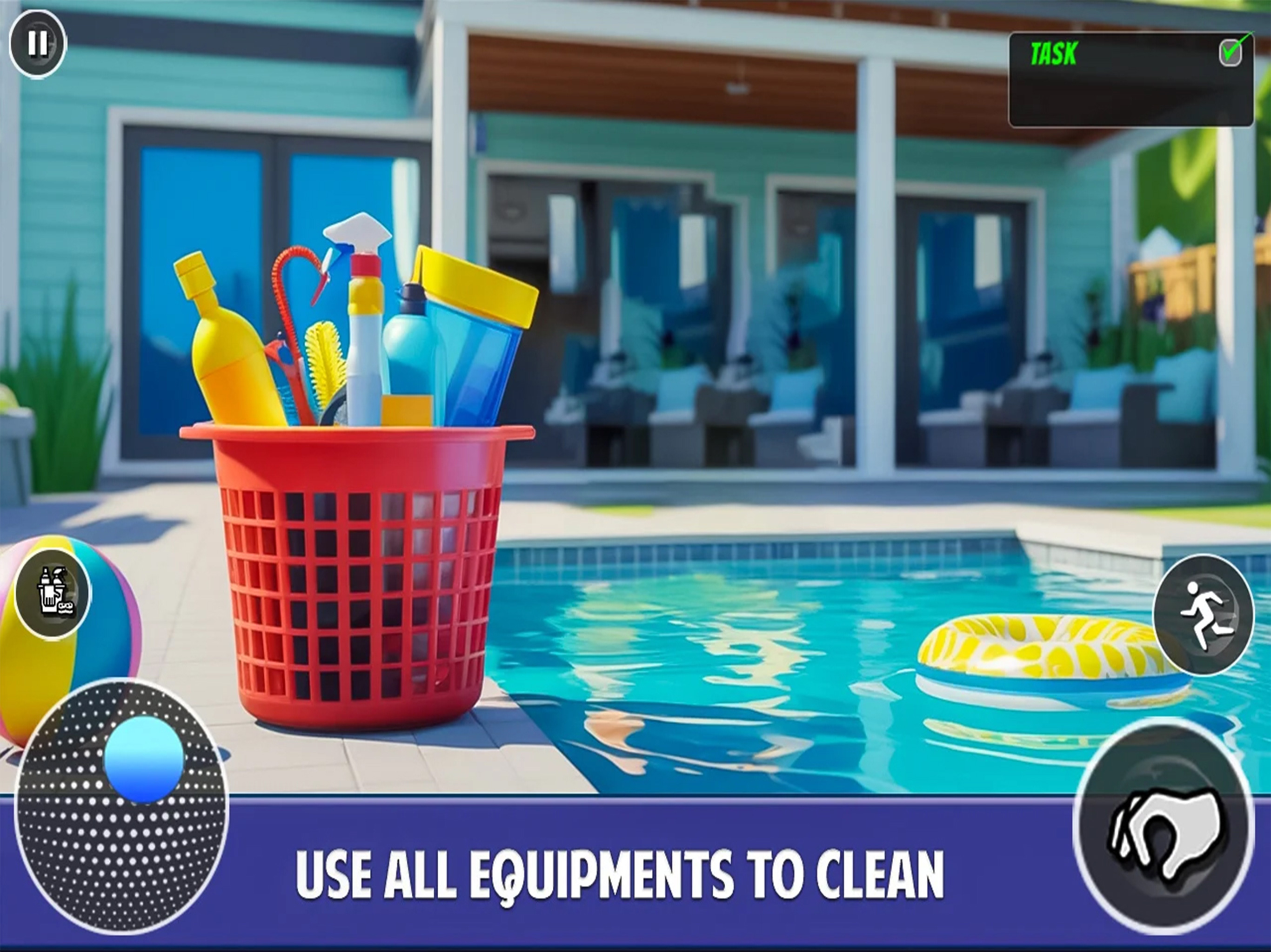 Pool Cleaning Simulator 3D screenshot 9