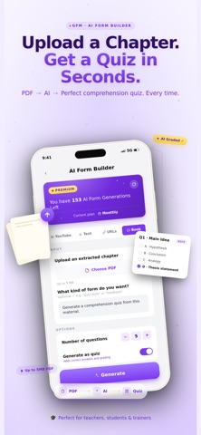 Forms AI - Builder for G Forms iPhone screenshot