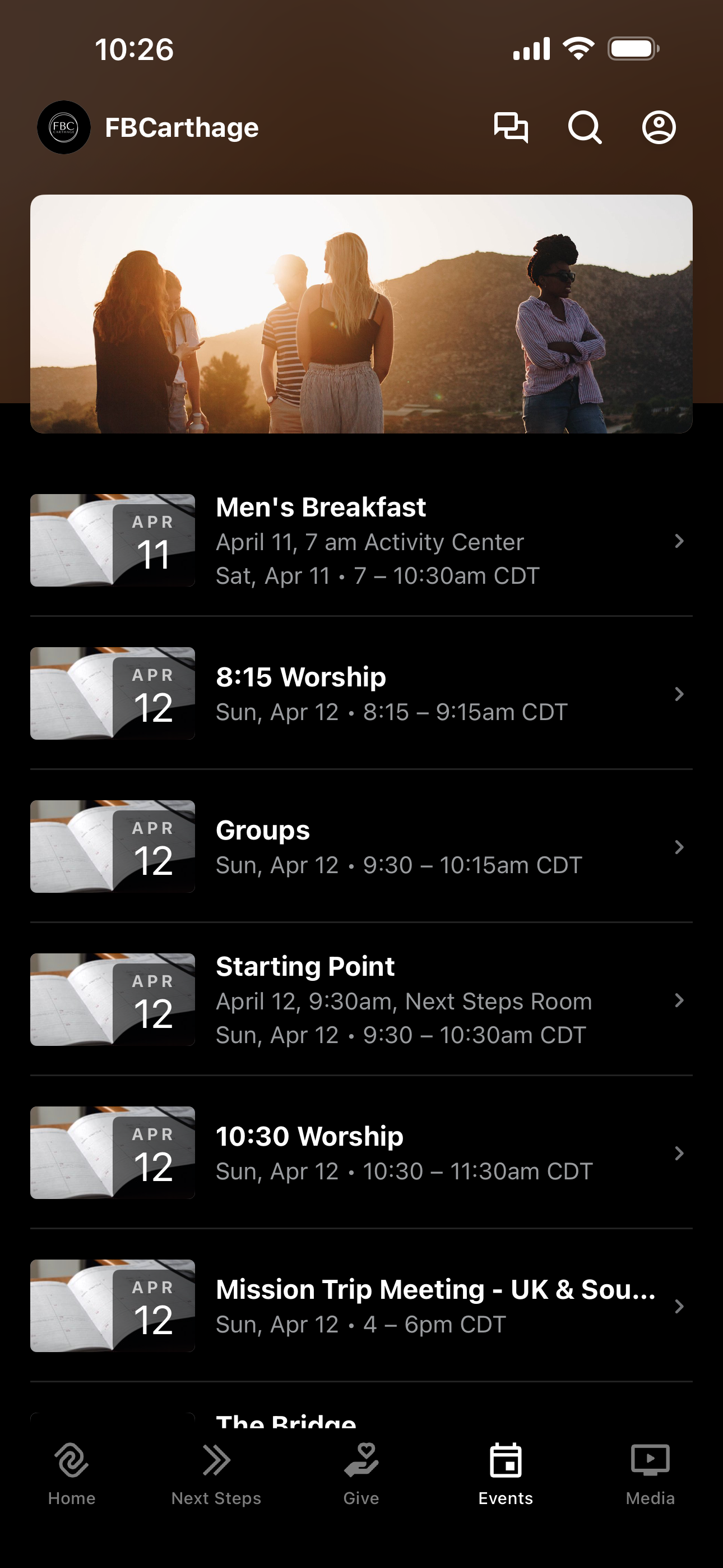 First Baptist Carthage screenshot 3
