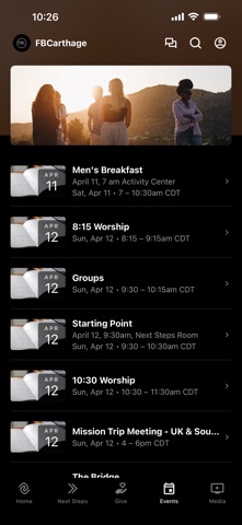 First Baptist Carthage Screenshot 3 of 4