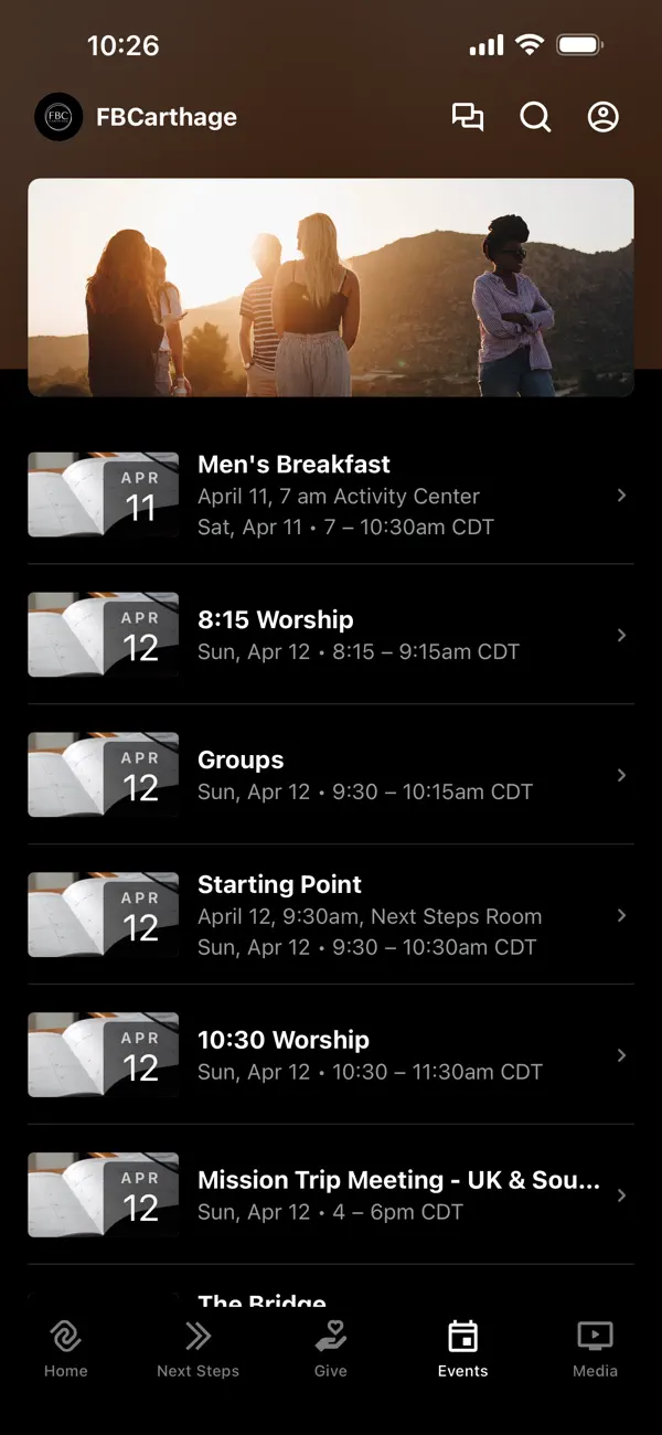 Screenshot #3 pour First Baptist Carthage