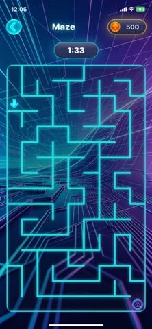 Arrow Rival - Neon Puzzle iPhone screenshot
