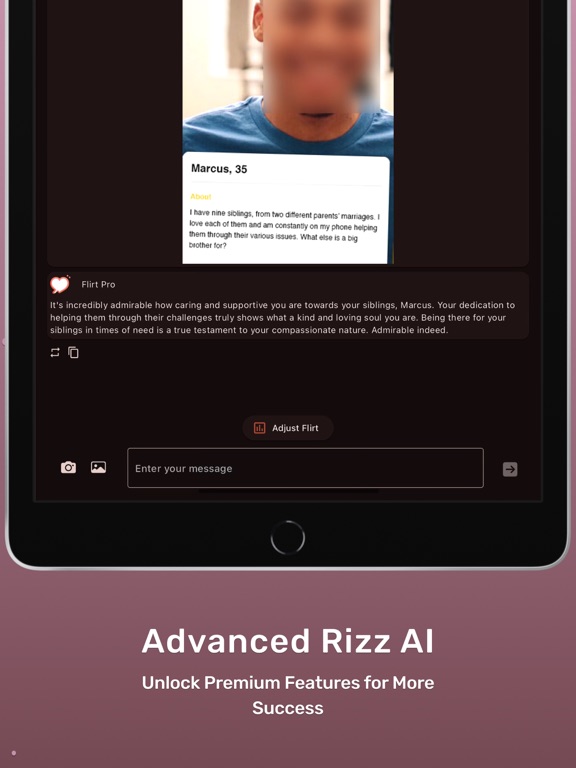 Flirt Pro iPad screenshot