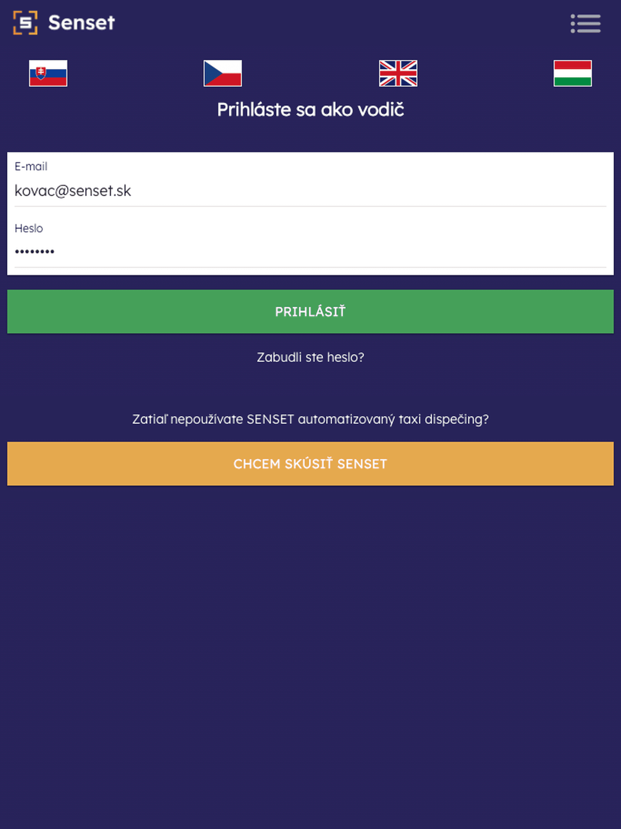 Senset Driver screenshot 11