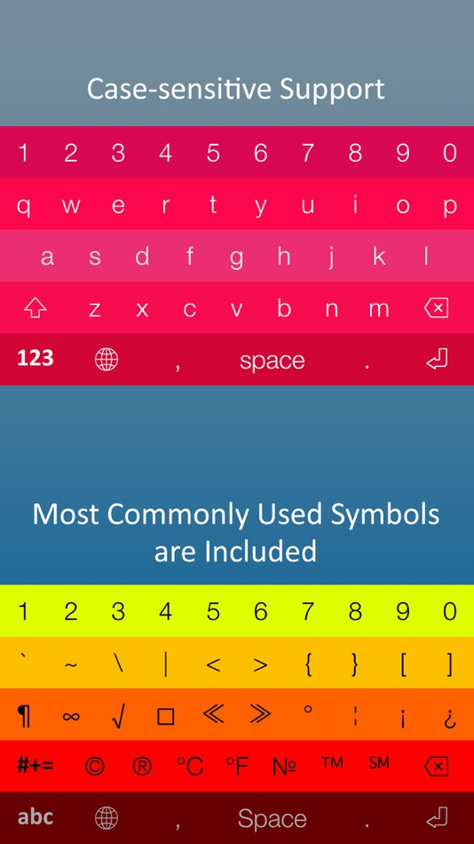 #4. Numberie Keyboard (iOS) 来自: Ratha Sou