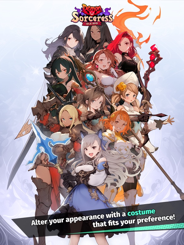Demon Sorceress : Idle RPG screenshot 10