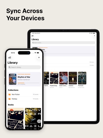 FlowReader - Hands-Free EPUB iPad screenshot