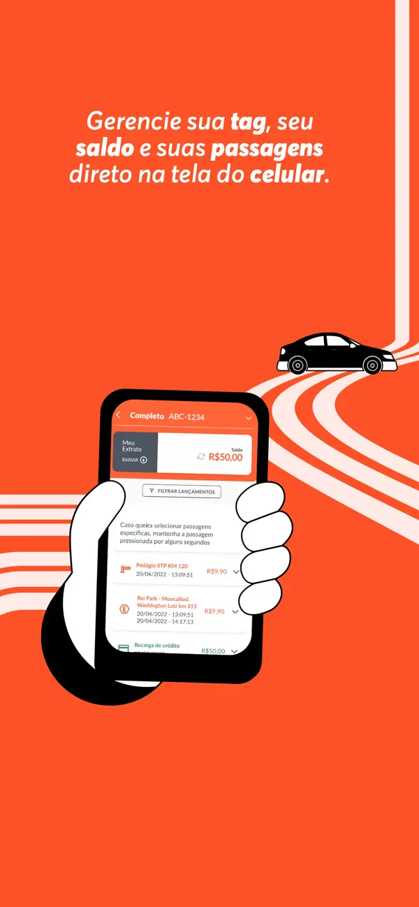 Screenshot #3 pour ConectCar: Tag, benefícios e +