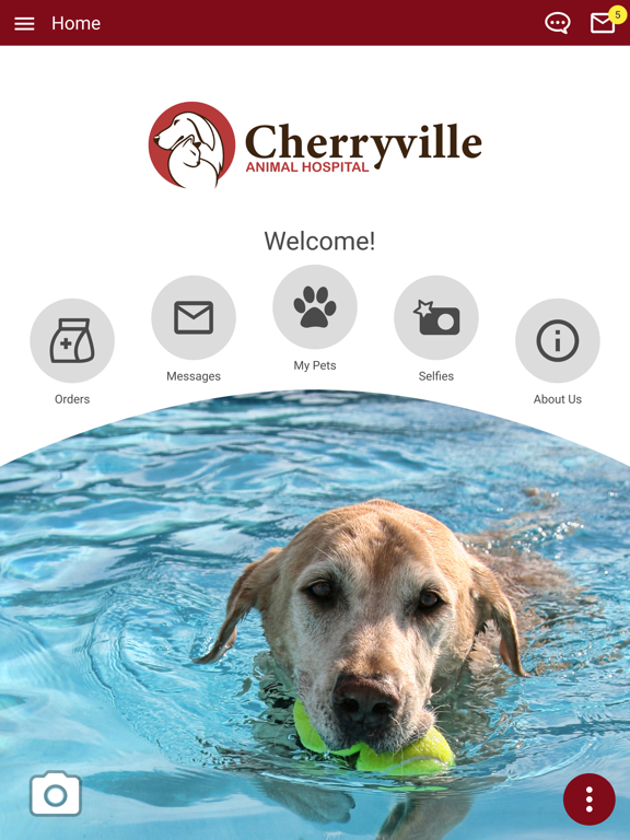 Cherryville Animal Hospital iPad screenshot