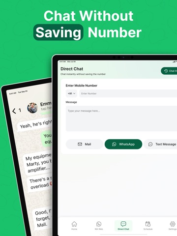GB Plus Web Messenger for iPad iPad screenshot