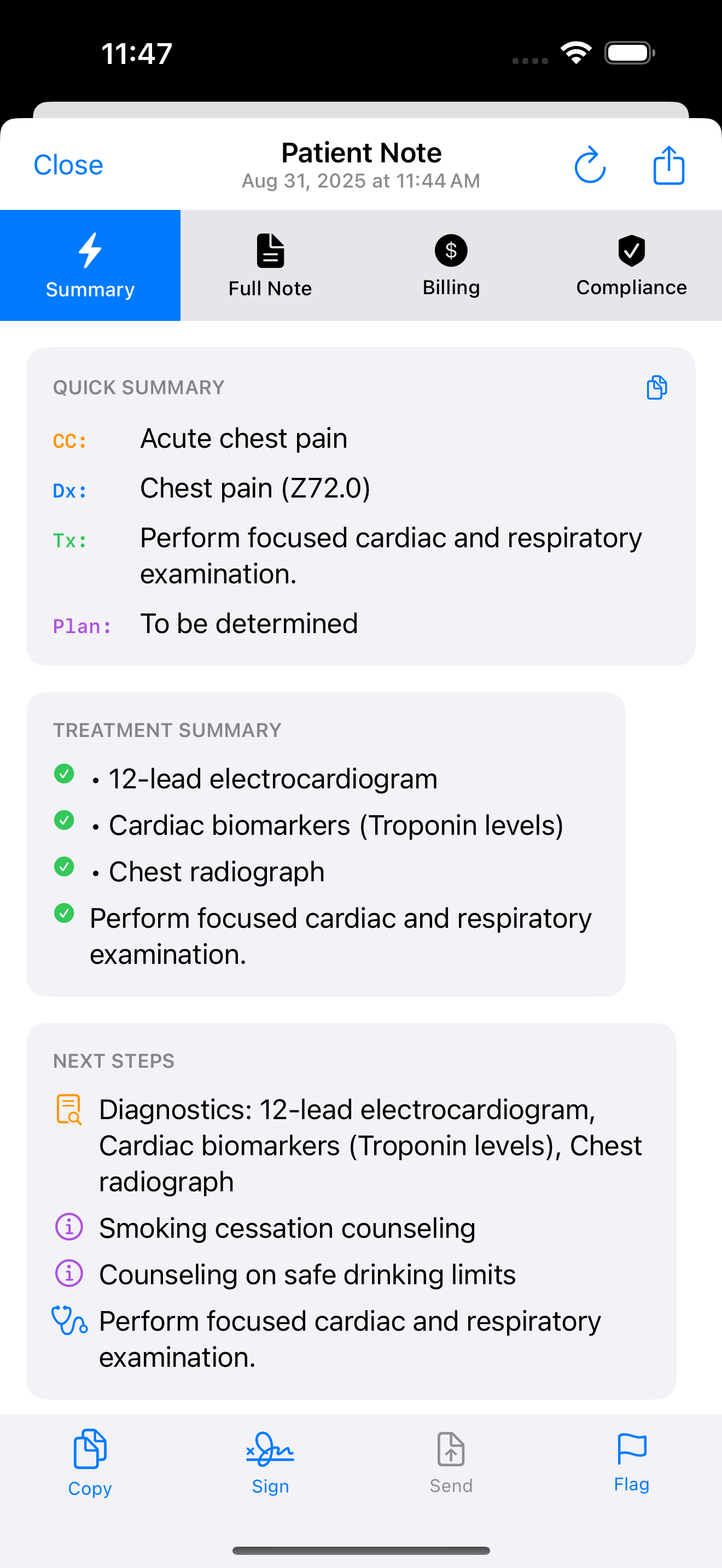 VoiceMD screenshot 7