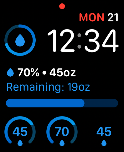 WaterMinder screenshot