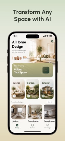 AI Room Decor - Home Design iPhone screenshot 1