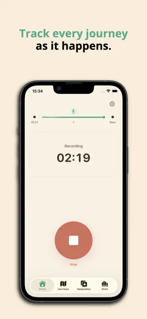 Journvia: Commute Tracker screenshot 1