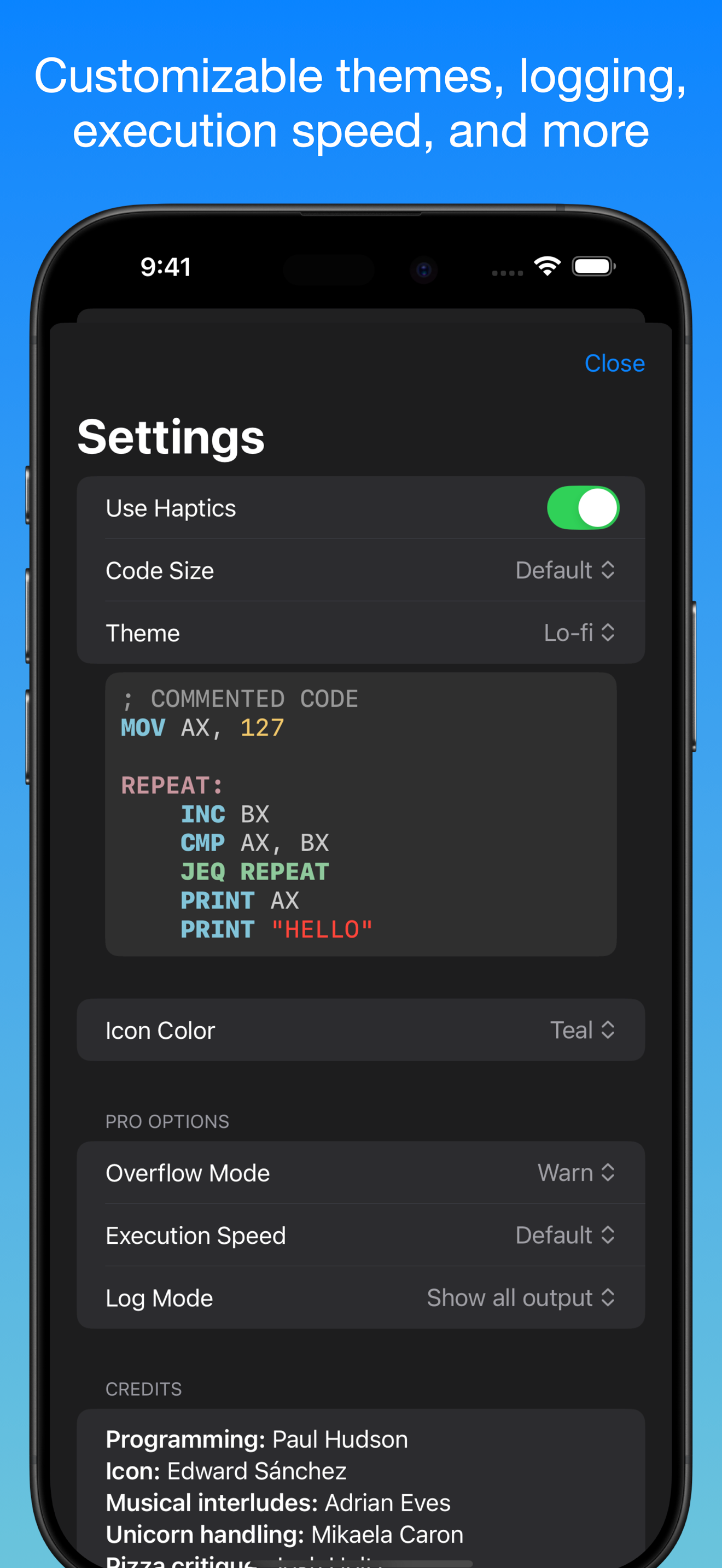 Pocket Assembler