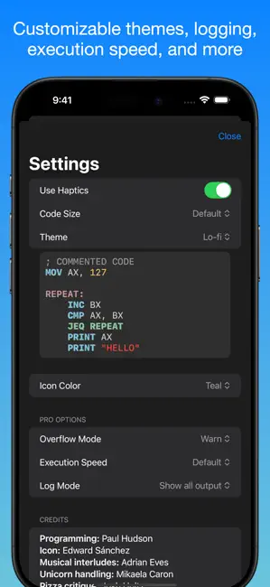 Pocket Assembler iPhone screenshot 4