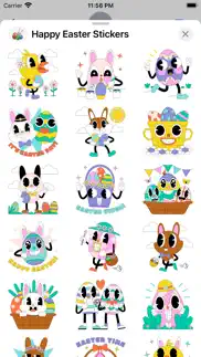How to cancel & delete happy easter 2024 stickers 4