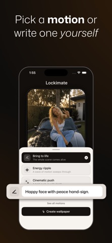 Lockimate - AI Live Wallpapers screenshot
