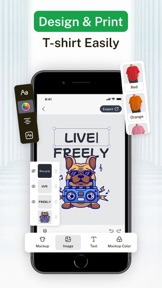 T Shirt Designer AI Design screenshot