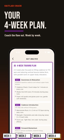 GaitLab Coach: Run Pain-Free iPhone screenshot