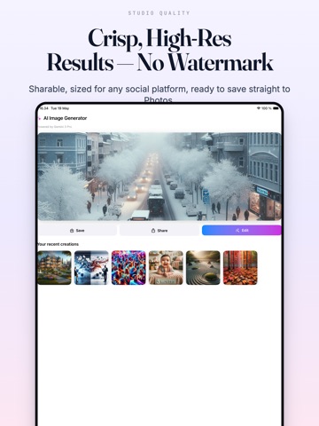 Photo AI: Image & Video Maker iPad screenshot
