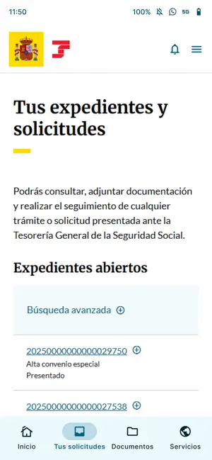 Importass Seguridad Social screenshot 3