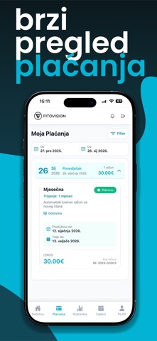 Fitovision iPhone screenshot
