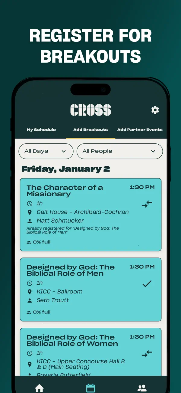 #3. CROSS CON26 (iOS) Göre: CROSS Conference