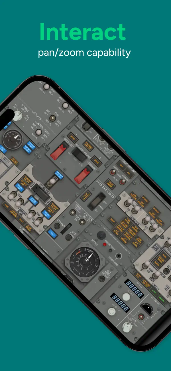 Screenshot #3 pour Acron B737 MAX Cockpit Fam.
